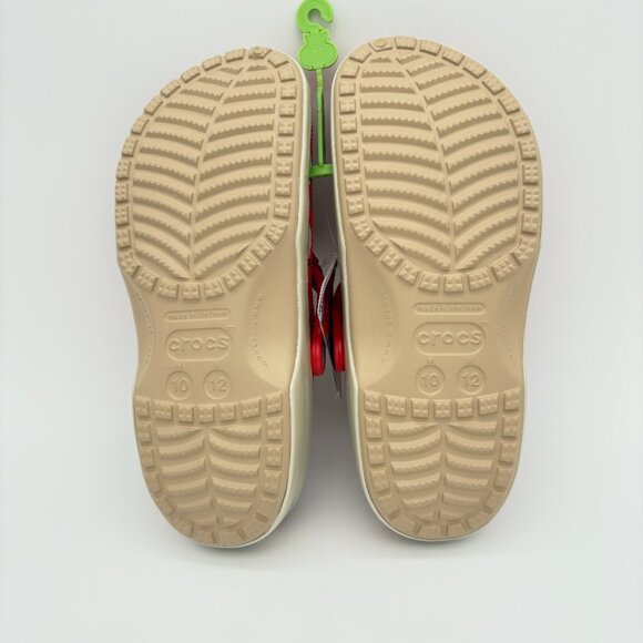 NWT Womens Size 12 Mens Size 10  Frida Kahlo Bone Red Crocs Classic Clogs - Picture 10 of 11